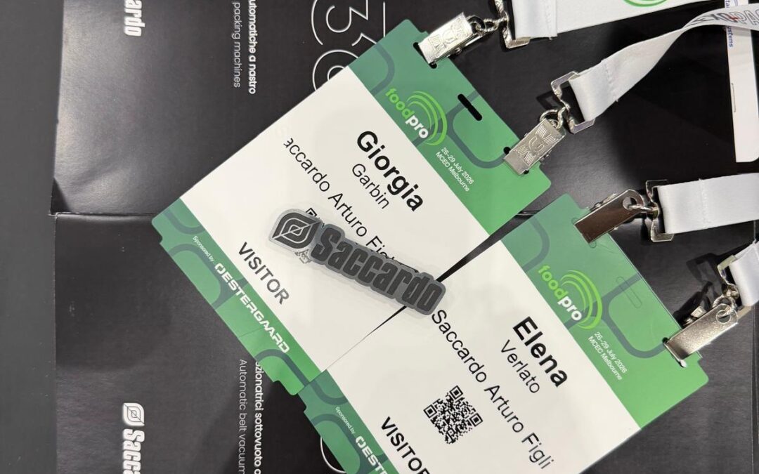 FoodPro Melbourne já começou: Saccardo leva suas tecnologias de embalagem a vácuo para a Austrália
